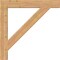 Ekena Millwork Traditional Block Smooth Bracket, Western Red Cedar, 5 1/2"W x 44"D x 44"H BKT06X44X44TRA05SWR - alternate 2